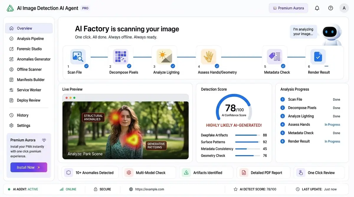 AI automation learning Game Master — example of the AI tool dashboard software